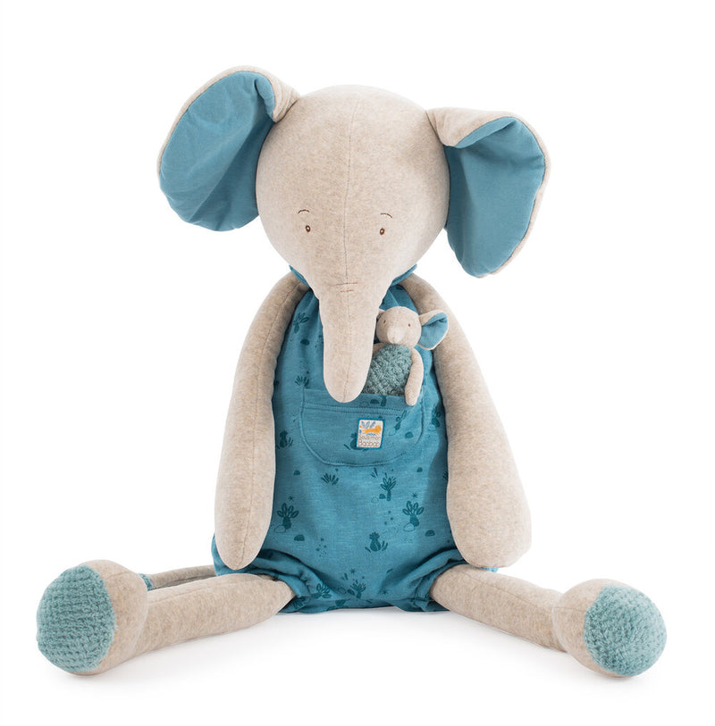 Moulin Roty Giant Elephant Soft Toy