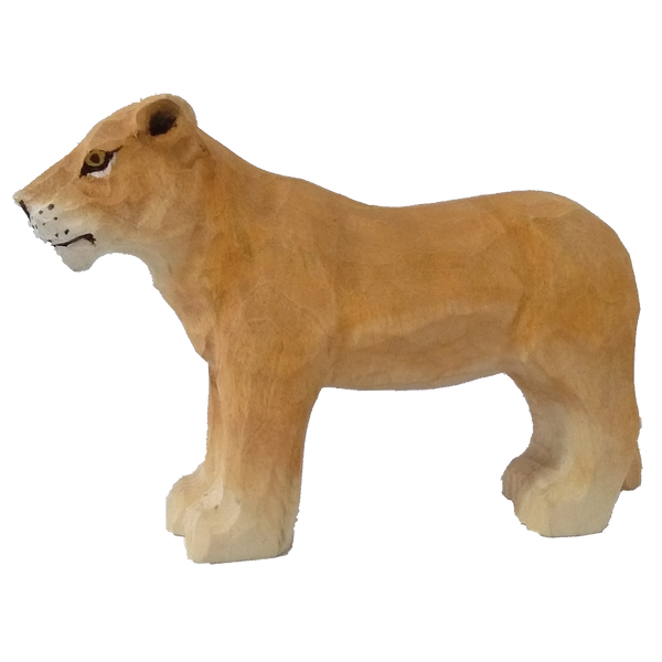 Wudimals® Wooden Lioness Animal Toy