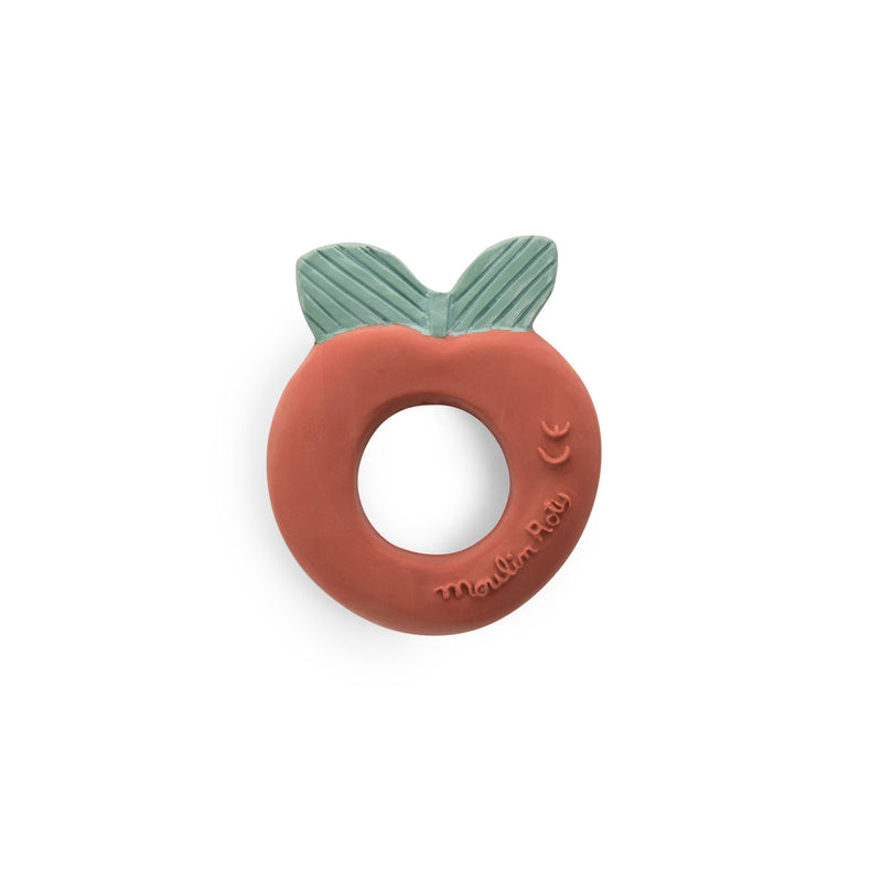 Moulin Roty Apple Natural Rubber Teether