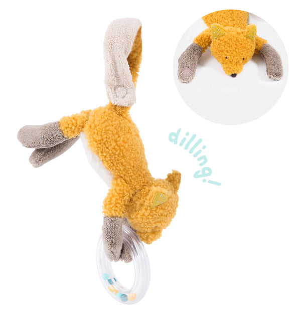 Moulin Roty Chaussette The Fox Ring Rattle