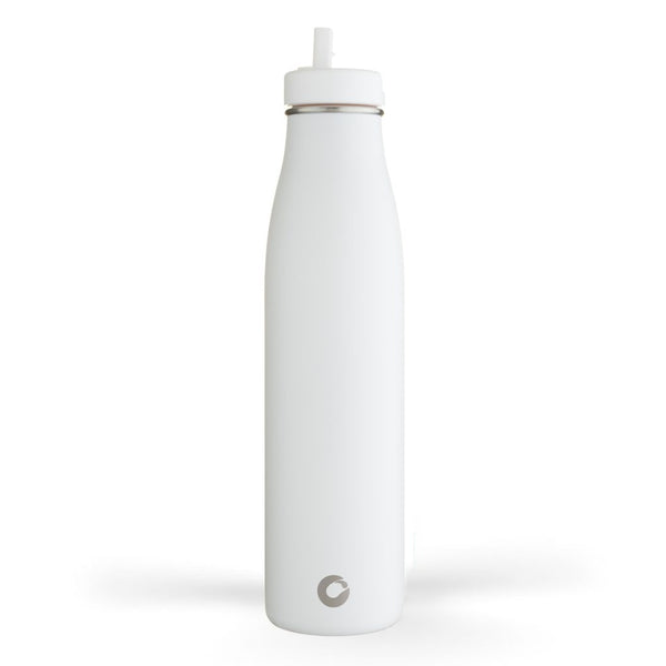 800ml One Green Bottle evolution Insulated Bottle - Pure White