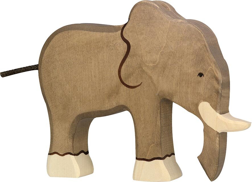 Holztiger Elephant