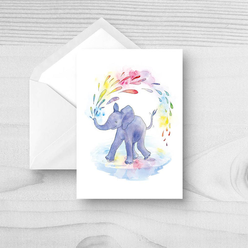 An Elephant Called Millie Greetings Card