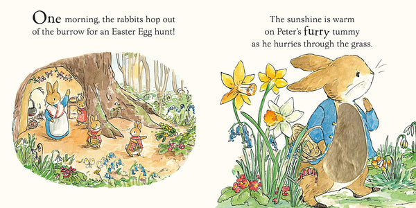 Peter Rabbit: A Fluffy Easter Tale Board Book