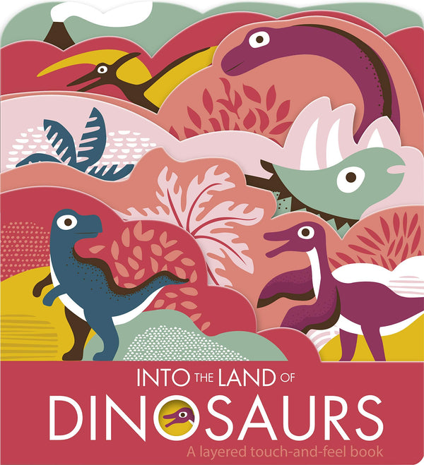 Into The Land of The Dinosaurs Hardback Book