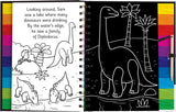 Dinosaurs Scratch & Draw Book