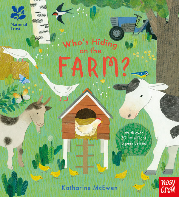 Whos Hiding On The Farm (National Trust) Book