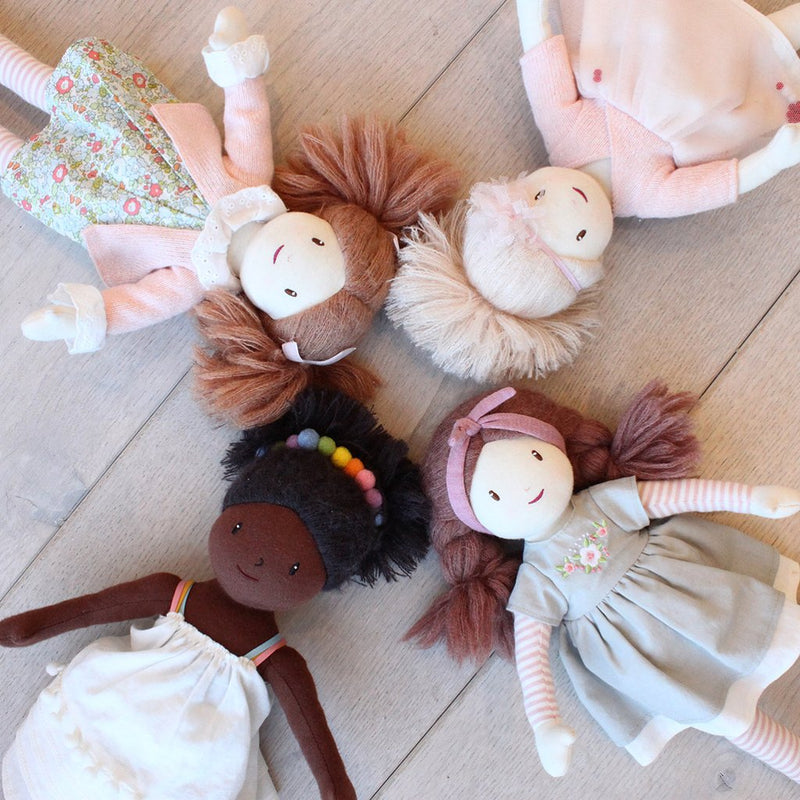 Amelie Ballerina Rag Doll by Threadbear Design