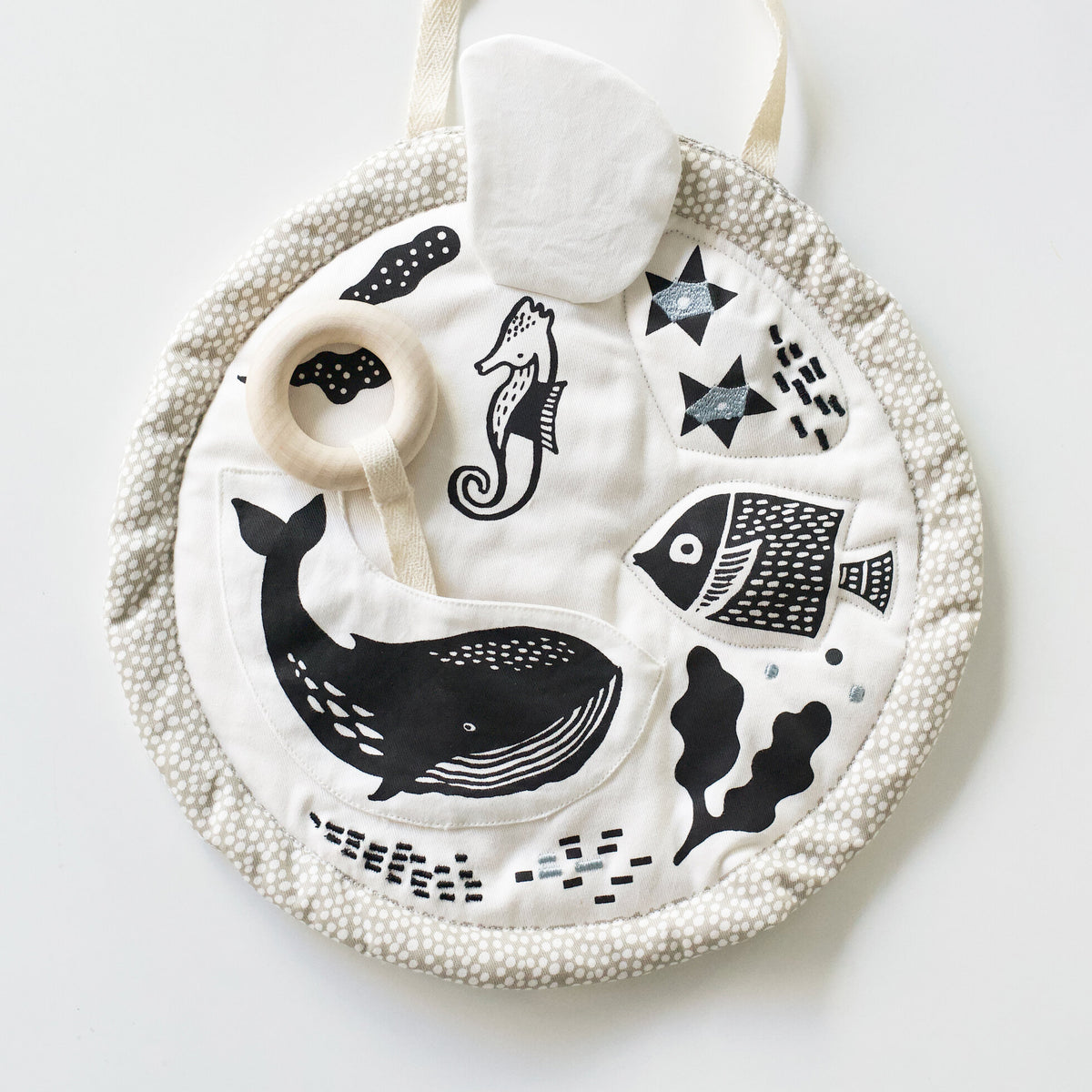 Ocean Baby Organic Cotton Activity Mat By Wee Gallery