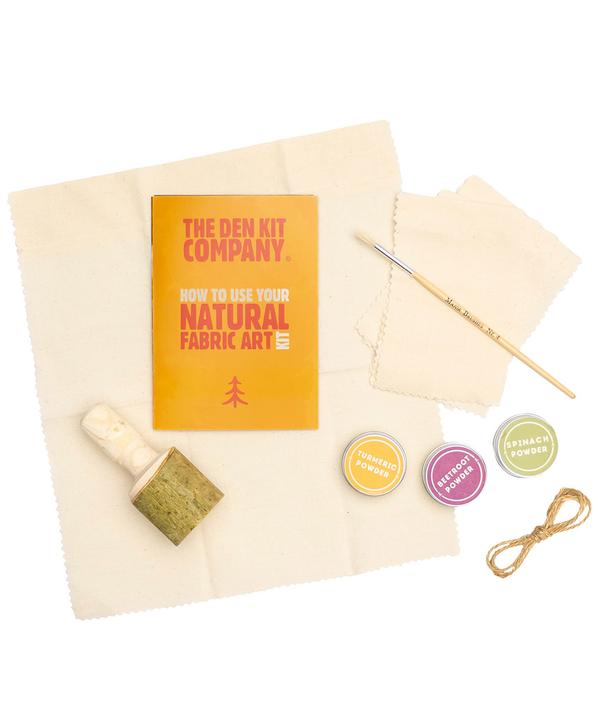 The Den Kit Company - The Natural Fabric Art Kit