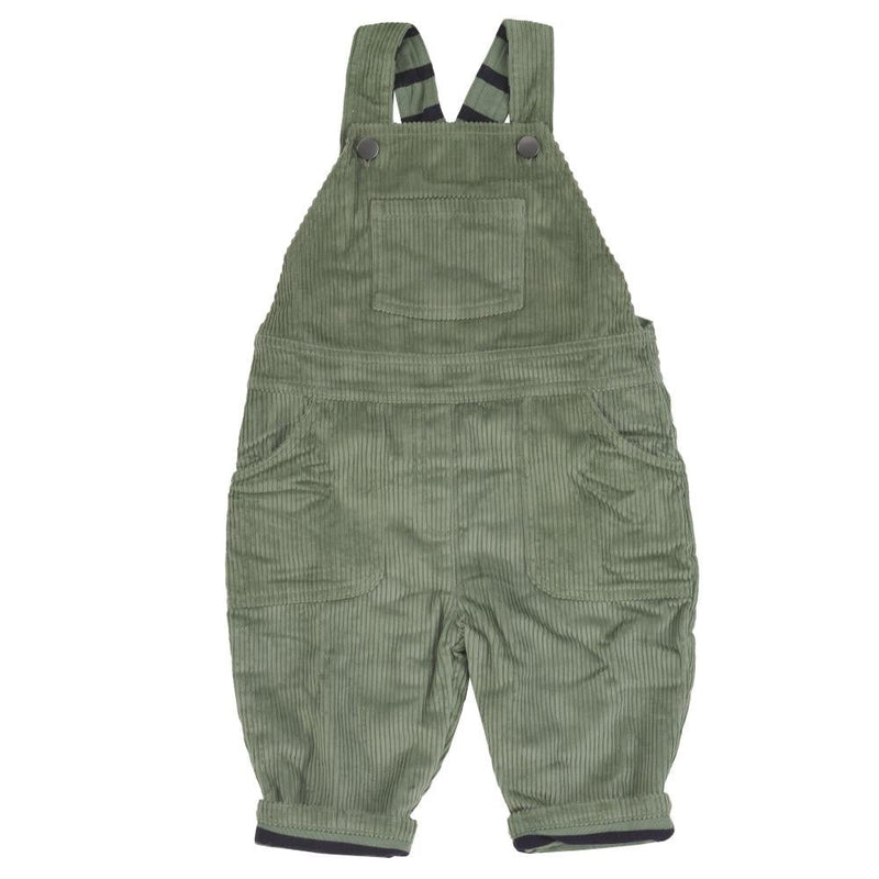 Pigeon Lined Dungarees - green