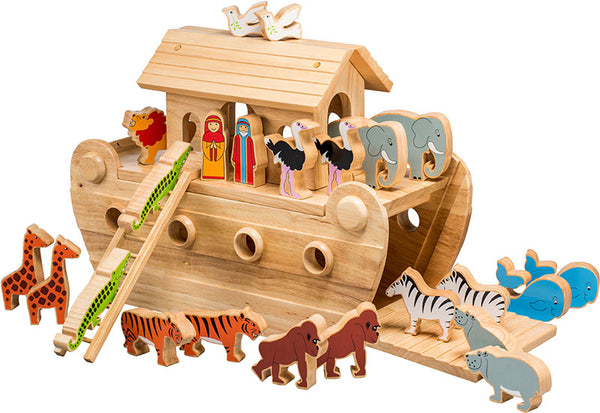 Lanka Kade Deluxe Ark With Natural Coloured Animals