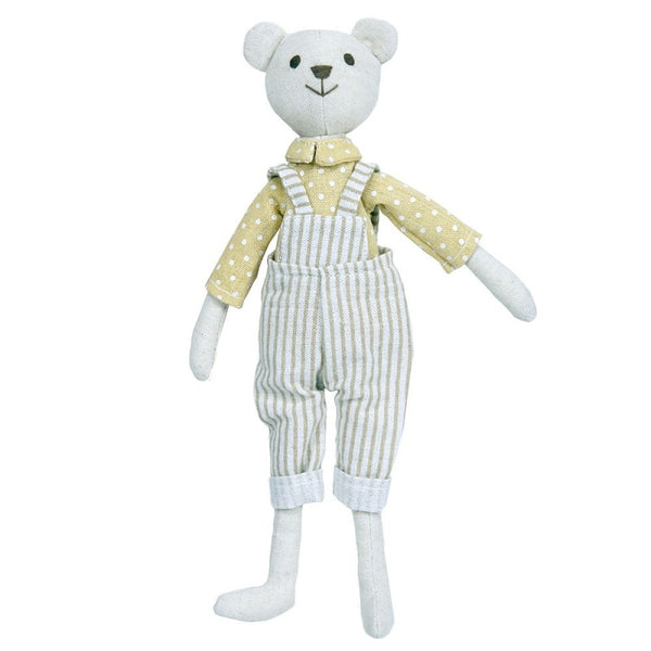 Wilberry Linen Soft Toy - Bear - Boy