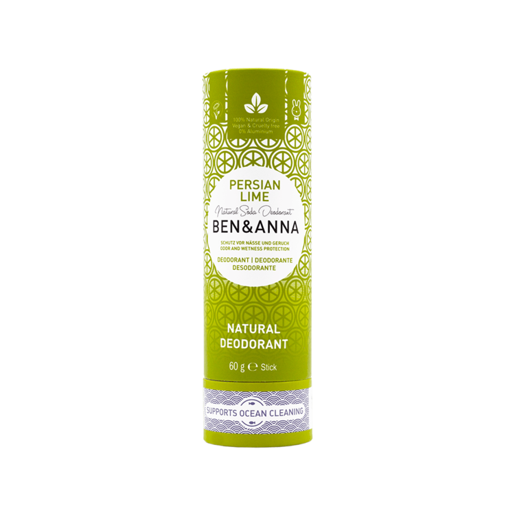 Ben & Anna Natural Soda Deodorant Stick - Persian Lime