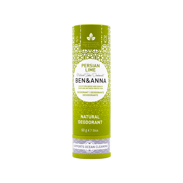 Ben & Anna Natural Soda Deodorant Stick - Persian Lime