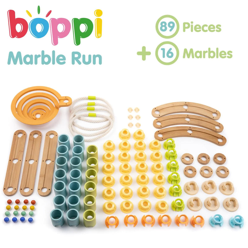 boppi Bamboo Marble Run - Advanced Pack