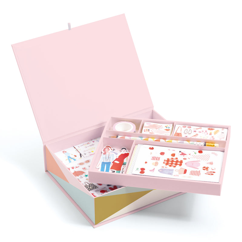 Djeco Lovely Paper Tinou Stationery Box