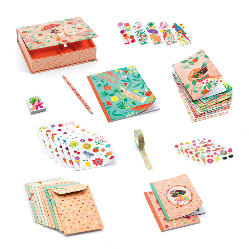 Djeco Lovely Paper Marie Stationery Box