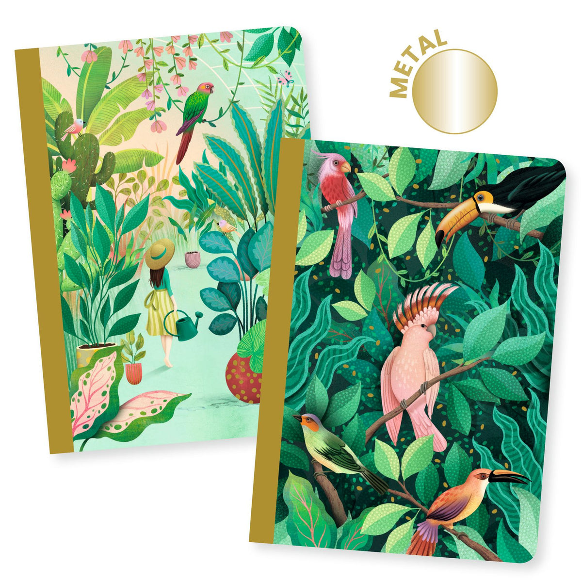 Djeco 2 small notebooks - Lilly