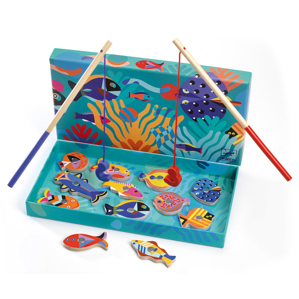 Djeco Fishing Graphic Magnetic Fishing Game