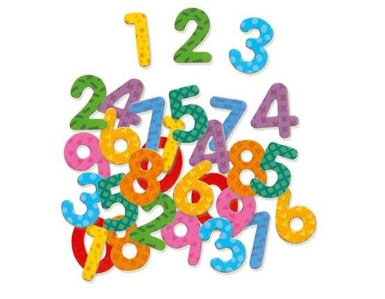 Djeco Magnetic Numbers