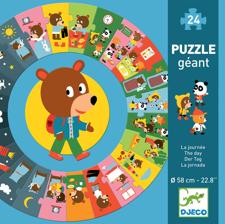 Djeco Giant Jigsaw Puzzle - The day