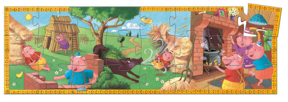 Djeco 3 Little Pigs Puzzle 3+