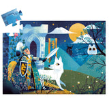 Djeco Full Moon Knight Sihlouette Puzzle - 36 pcs