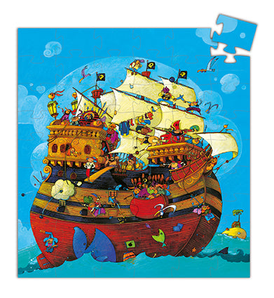 Djeco Barbarossa’s boat Puzzle - 54 pcs