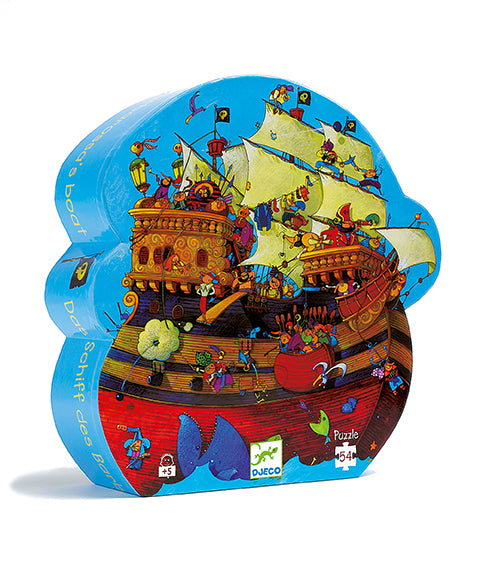 Djeco Barbarossa’s boat Puzzle - 54 pcs