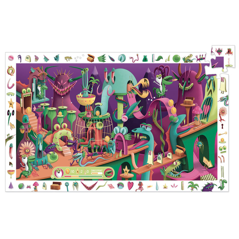 Djeco In A Video Game Observation Puzzle - 200 Pieces