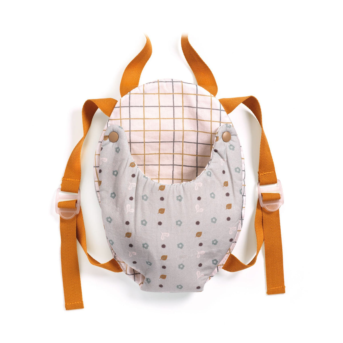 Pomea Dolls Baby Carrier Blue Gray