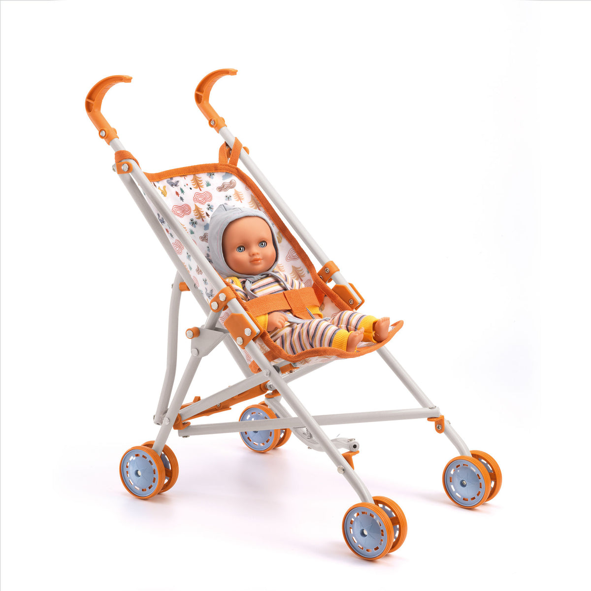 Pomea Dolls Stroller Forest - 54 cm
