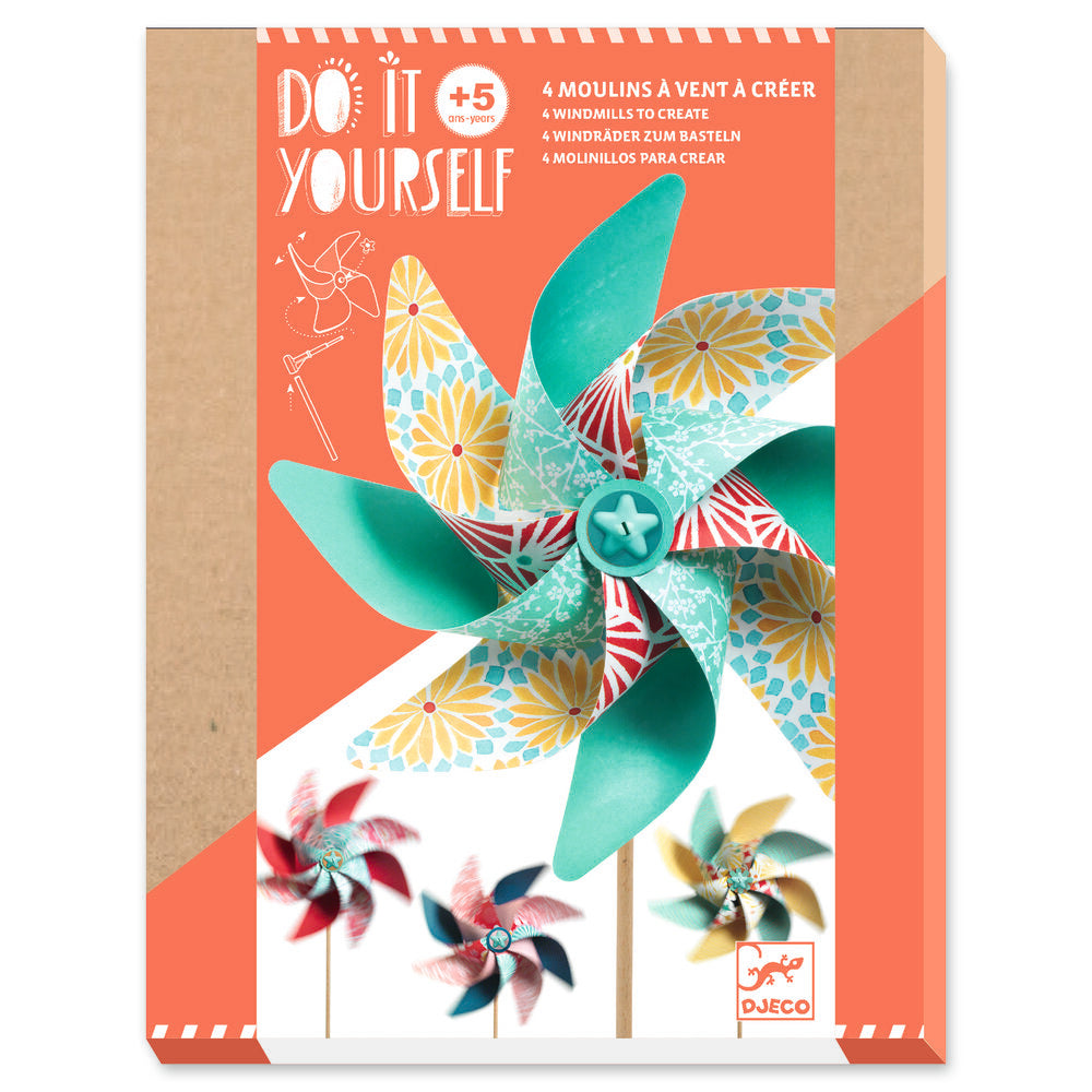 Djeco Create Windmills - Sweet