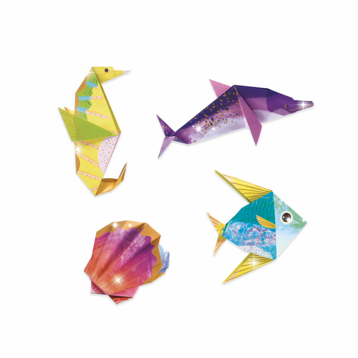 Djeco Sea Creatures Paper Craft