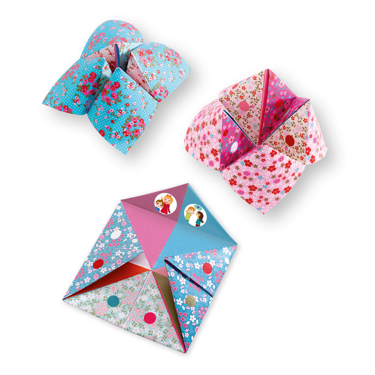 Djeco Origami Pretty Flowers Fortune Tellers
