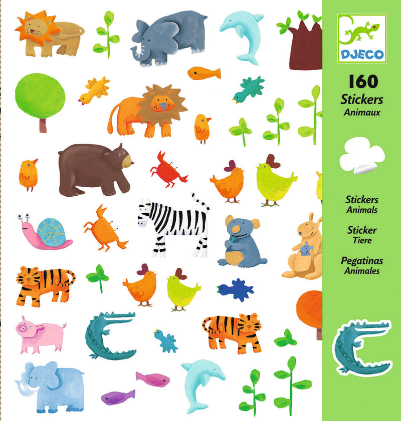 Djeco Stickers - Animals