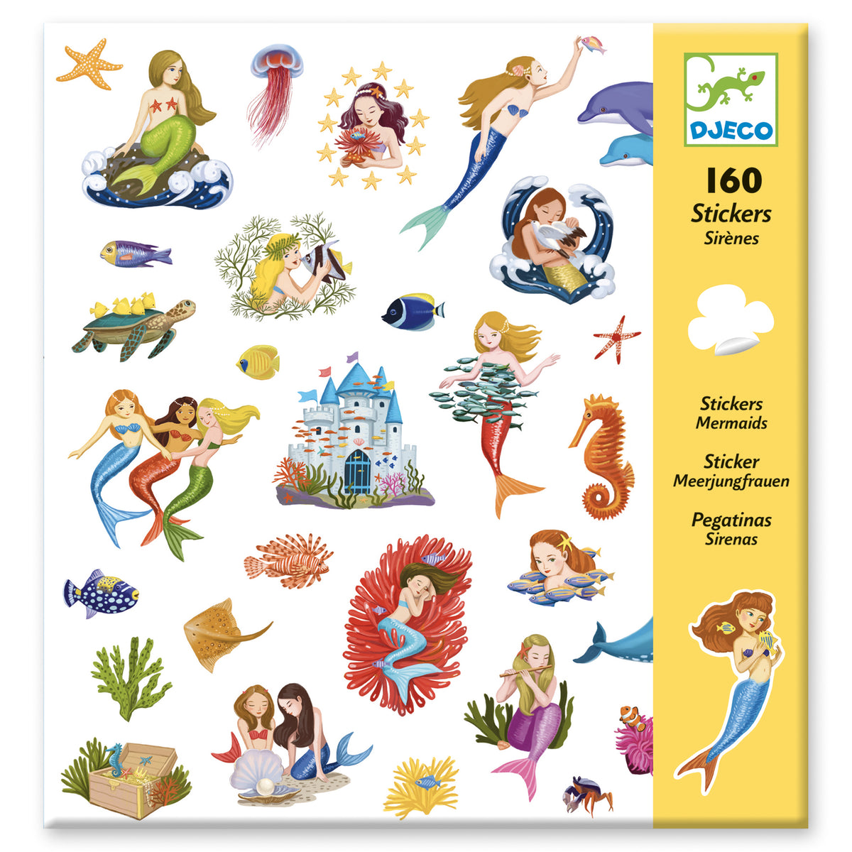 Djeco Stickers -Mermaids