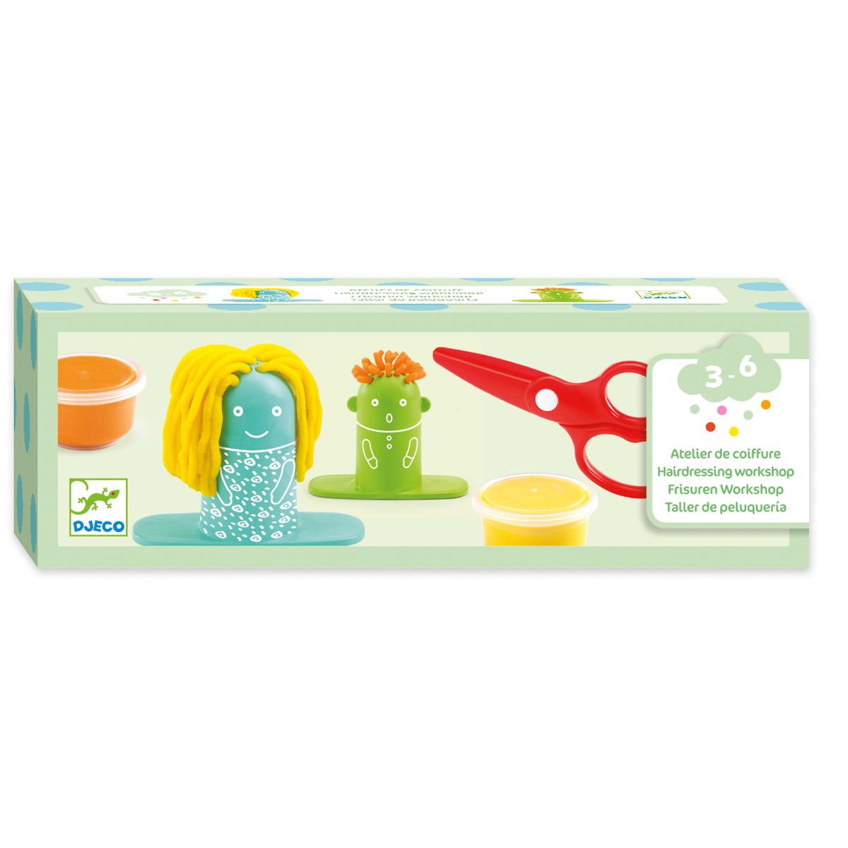 Djeco Play Dough Hairdresser