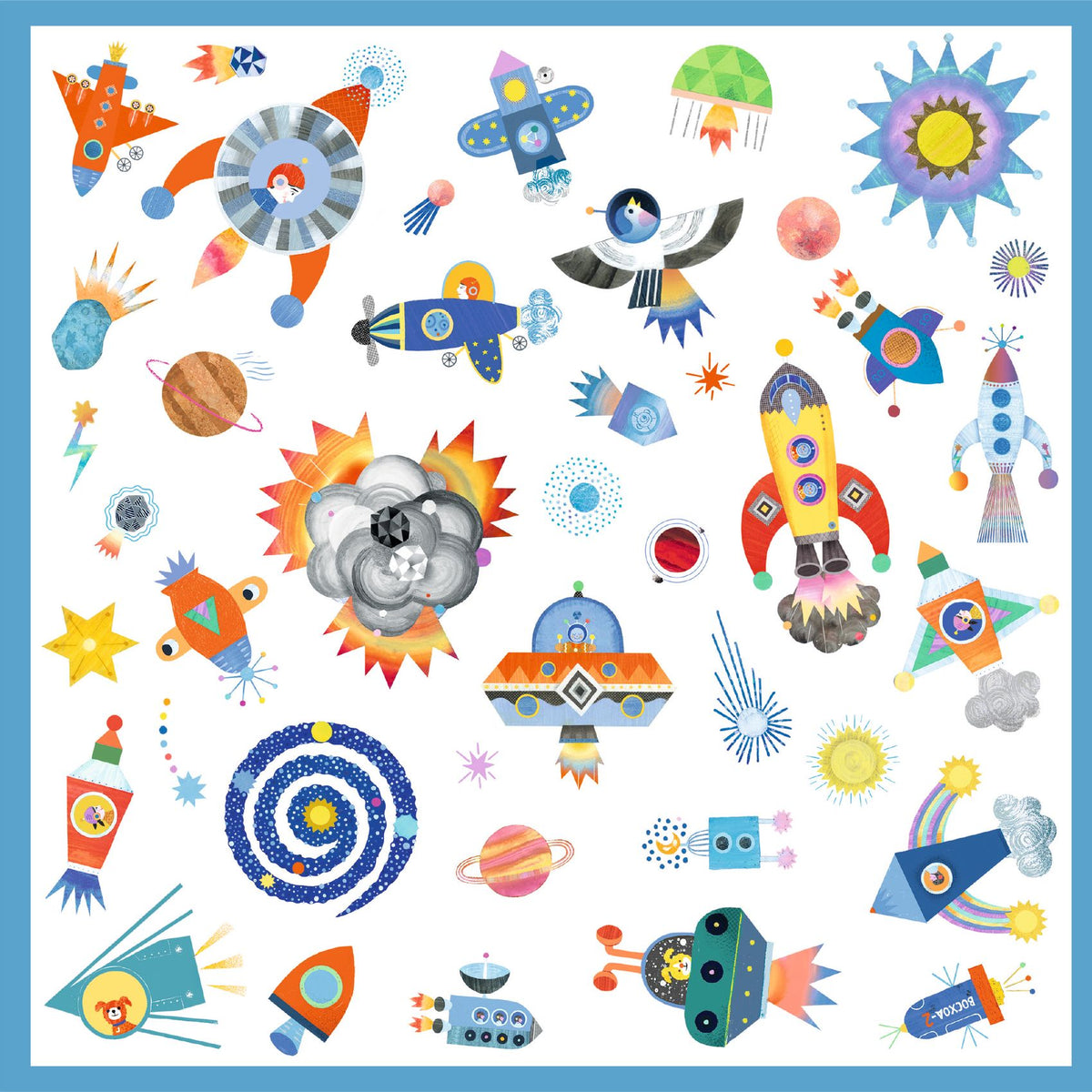 Djeco Stickers - Interstellar