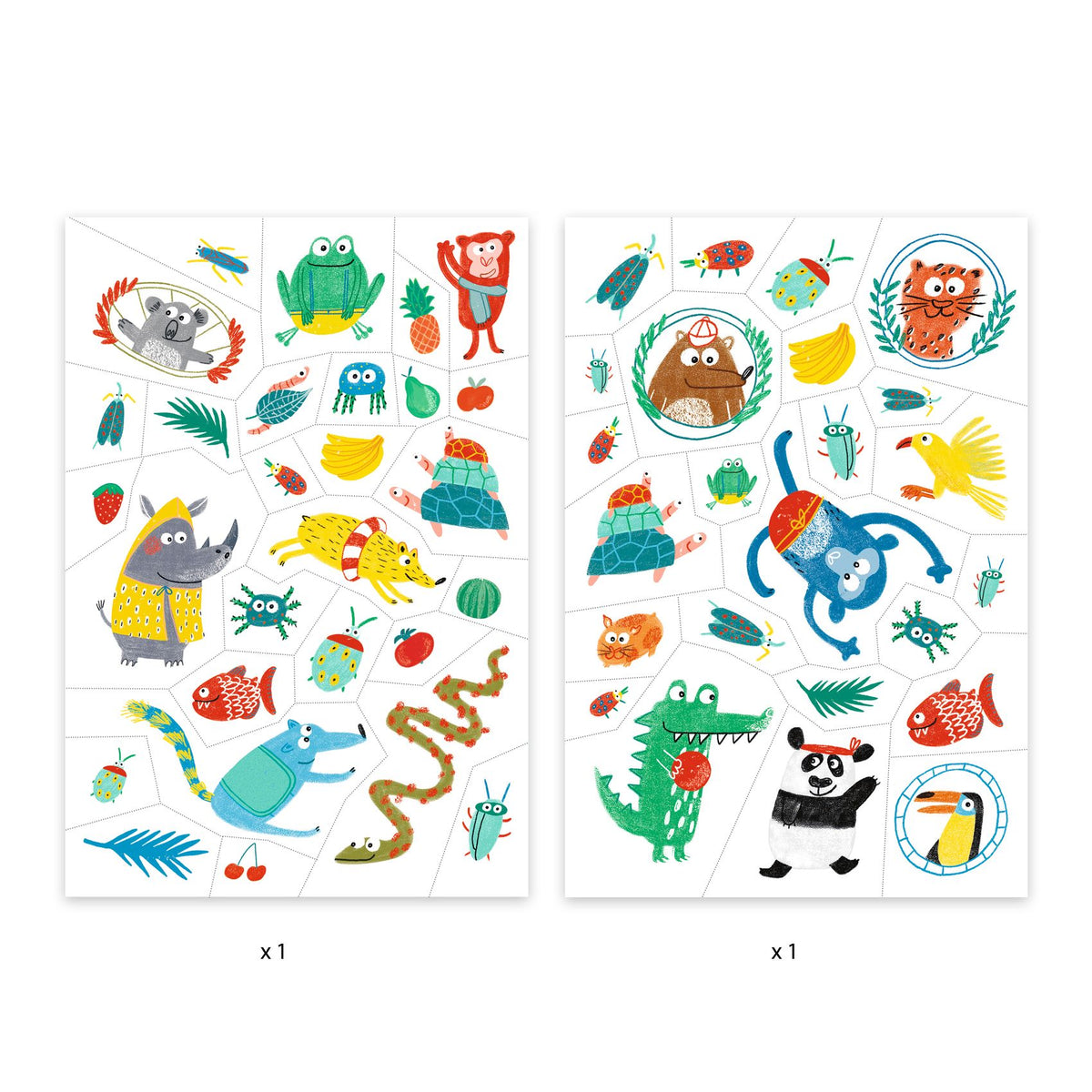 Djeco Tattoos - Snouts