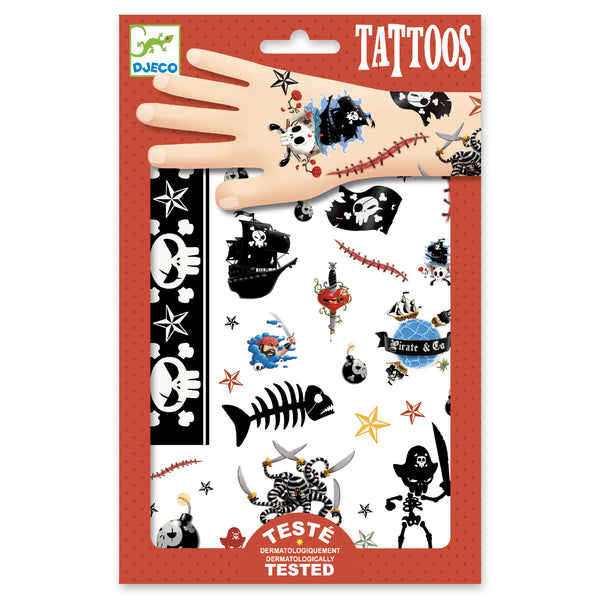 Djeco Tattoos -Pirates