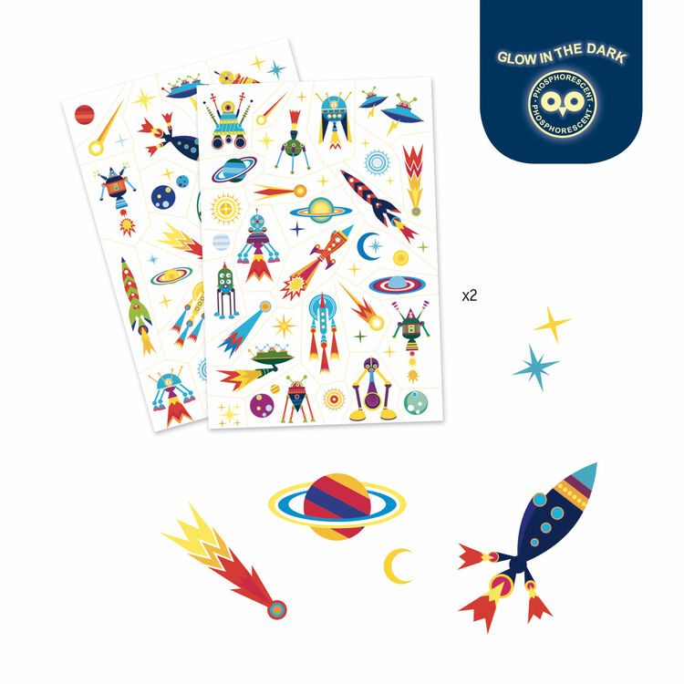 Djeco Tattoos - Space Oddity