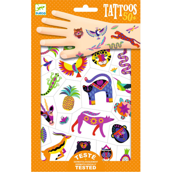 Djeco Wild Beauty Tattoos Djeco Wild Beauty Tattoos