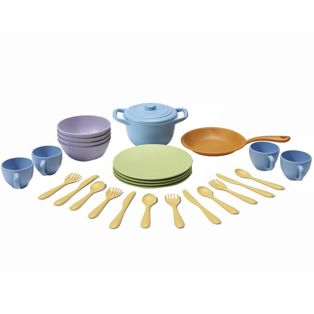 Green Toys Cookware And Dining Set