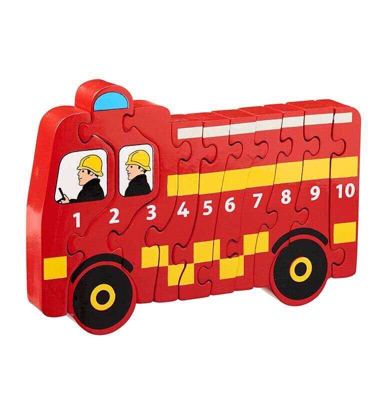 Lanka Kade 1 -10 Fire Engine Jigsaw