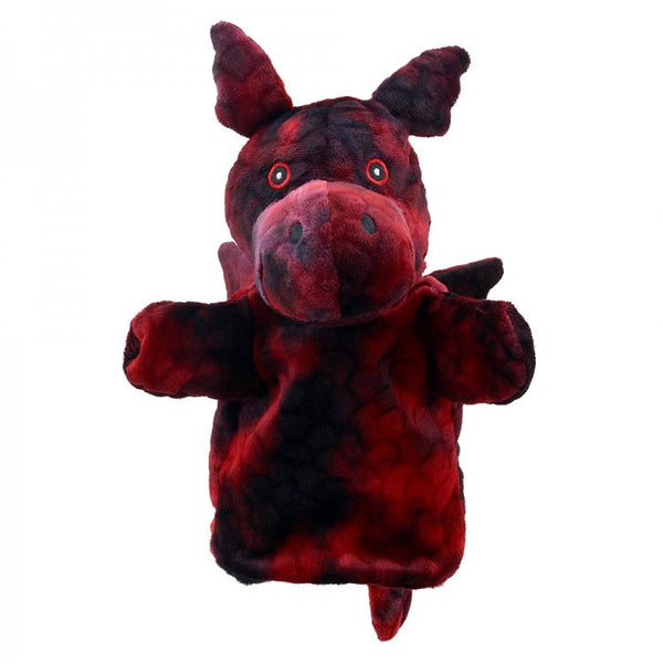 The Puppet Company Eco Puppet Buddies - Dragon (Red)