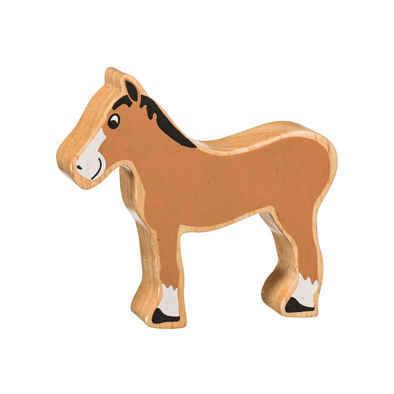 lanka kade wooden toy foal horse