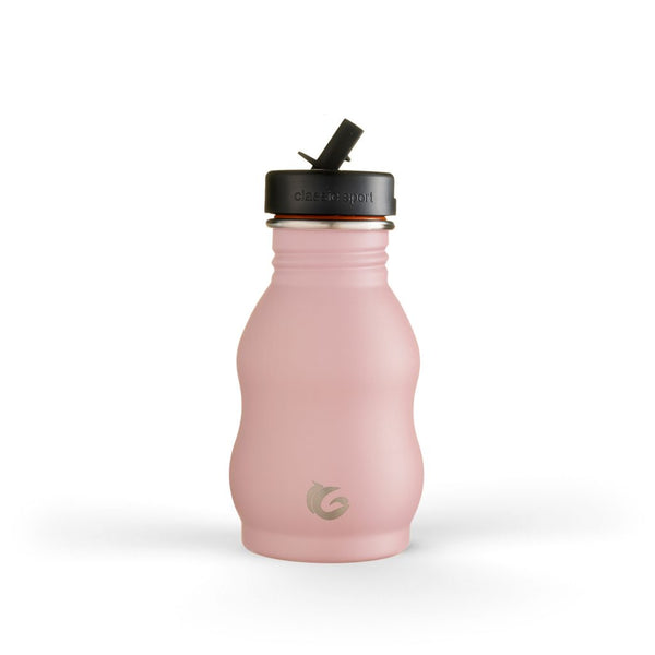 350ml One Green Bottle Stainless Steel Curvy Bottle - Lola Pink