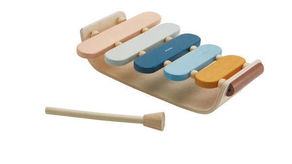Plan Toys Oval Xylophone = Orchard Colourway